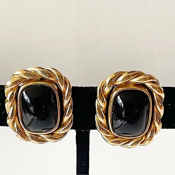 CHRISTIAN DIOR Vintage post earrings - Picture 1 of 7